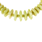 Jay King Sterling Silver Yellow Bauhinia Stone Necklace 19" .925